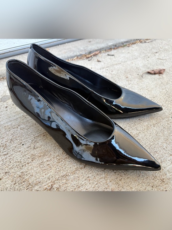 Nine West Shoes - Nine West Amable Women’s Pointed Toe Dress Pumps Heels Size 6.5 Black Glossy